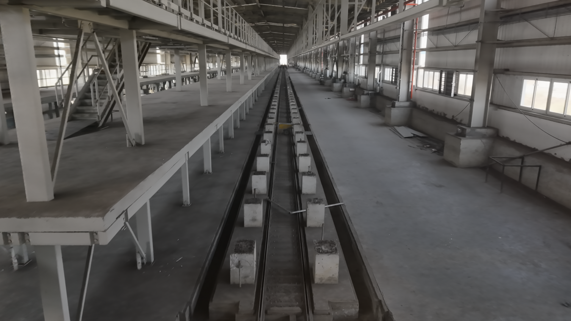Under-construction Surat Rolling Stock Depot for Mumbai-Ahmedabad Bullet Train project